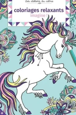 Coloriages relaxants. Imagine !, Deux Coqs d'or