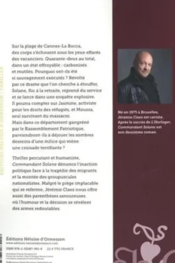 Commandant Solane, Jérémie Claes