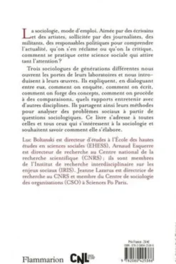 Comment s'invente la sociologie. Parcours, expériences et pratiques croisés, Luc Boltanski