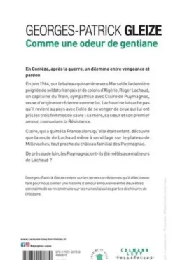 Comme une odeur de gentiane, Georges-Patrick Gleize