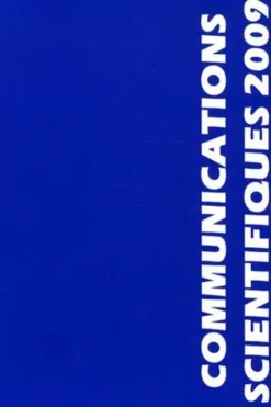 Communications scientifiques MAPAR 2009. 27e Journées Internationales de Mises Au Point en Anesthésie-Réanimation, Catherine Baujard