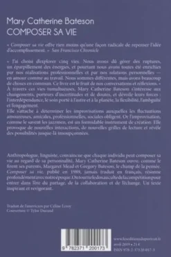 Composer sa vie, Mary-Catherine Bateson