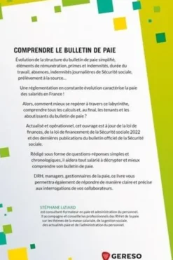 Comprendre le bulletin de paie, Stéphane Liziard