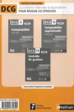 Comptabilité DCG 9. Corrigés des applications, Edition 2022-2023, Jean-Luc Siegwart