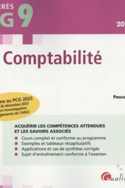 Comptabilité DCG 9. Edition 2024-2025, Pascale Recroix