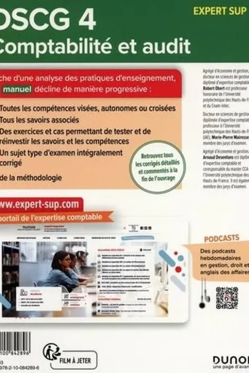 Comptabilité et audit DSCG 4. Manuel, Edition 2022-2023, Robert Obert
