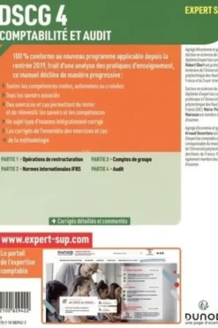 Comptabilité et audit DSCG 4. Manuel, Edition 2021-2022, Robert Obert