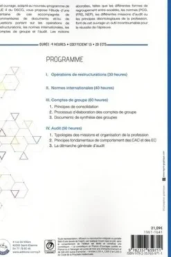 Comptabilité et audit DSCG UE4. Enoncé, Edition 2021-2022, Patricia Gouttefarde