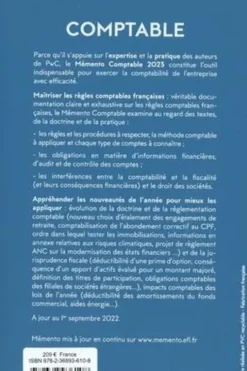Comptable. Edition 2023, PWC