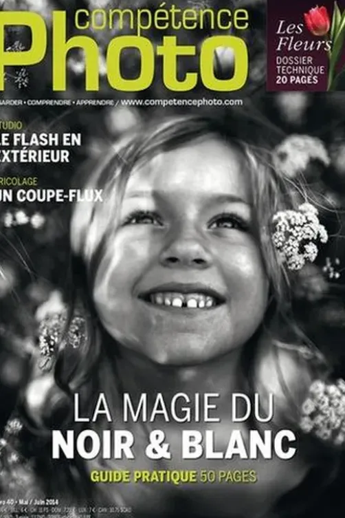 Compétence Photo N° 40, Mai-Juin 2014 : La magie du noir & blanc, Gérald Vidamment