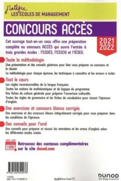 Concours Accès. Tout-en-un, Edition 2021-2022, Marie-Virginie Speller