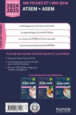 Concours ATSEM/ASEM Externe, interne et 3e voie Catégorie C. Edition 2024-2025, Corinne Pelletier