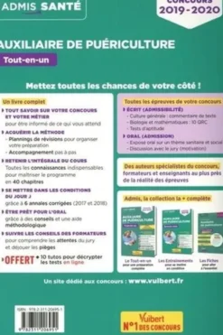 Concours Auxiliaire de puériculture. Entrée en IFAP, Edition 2019-2020, Anne-Sophie Diamante