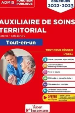 Concours auxiliaire de soins territorial. Tout-en-un, Edition 2022-2023, Pierre-Brice Lebrun