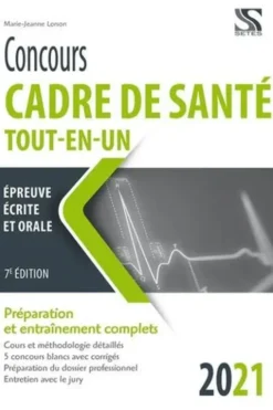Concours cadre de santé. Edition 2021, Marie-Jeanne Lorson