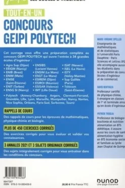 Concours Geipi Polytech. Tout-en-un, 4e édition, Marie-Virginie Speller