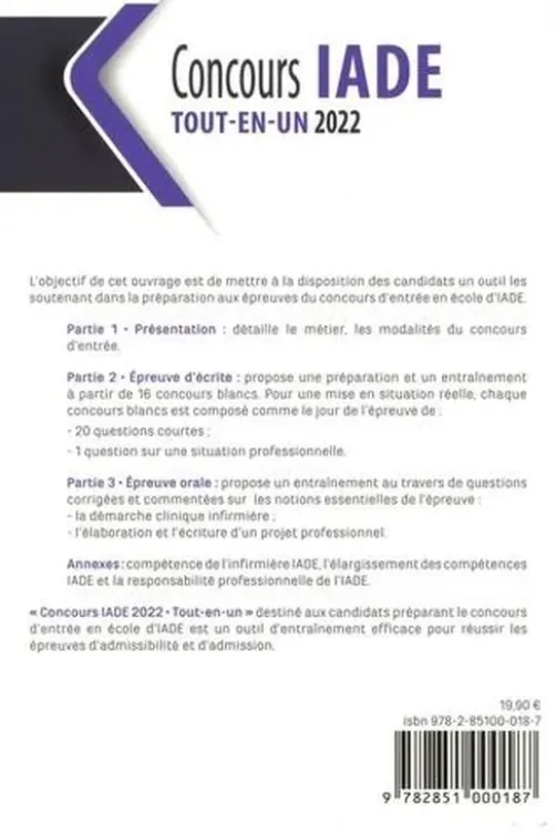 Concours IADE. Edition 2022, Marie-Jeanne Lorson