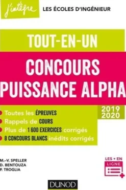 Concours puissance alpha. Edition 2019-2020, Marie-Virginie Speller