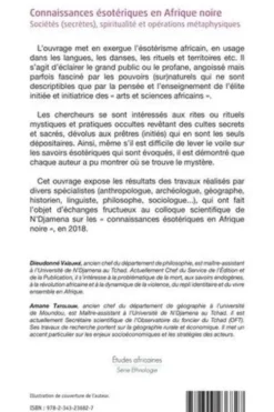 Connaissances ésotériques en Afrique noire. Sociétés (secrètes), spiritualité et opérations métaphysiques, Dieudonné Vaïdjiké