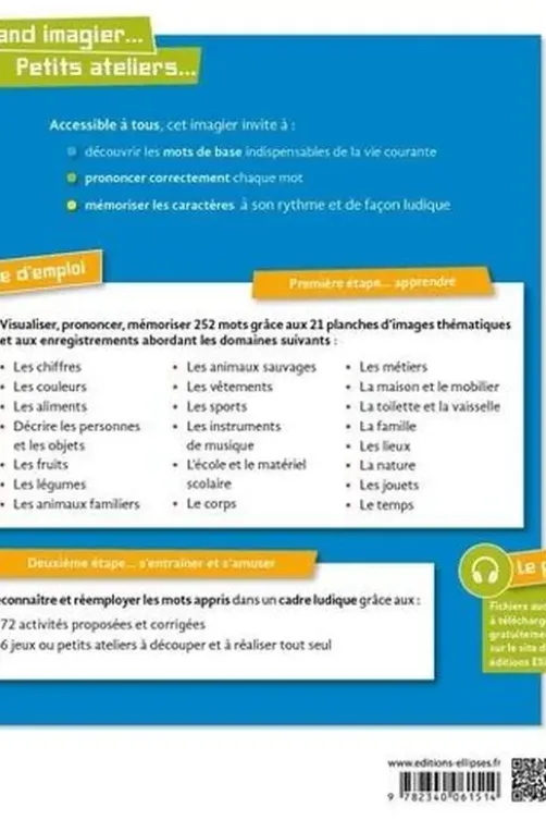 Coréen en images avec exercices ludiques. Apprendre et réviser les mots de base niveau A1, Claire Jacques