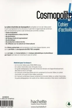 Cosmopolite 4 B2. Cahier d'activités, avec 1 CD audio, Anaïs Dorey-Mater