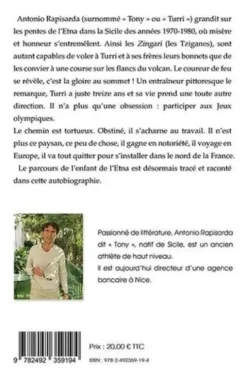 Coureur de feu. L'étonnant parcours d'un enfant de l'Etna, Tony Rapisarda