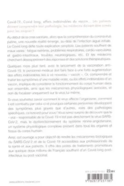 Covid long et effets indésirables du vaccin. Mécanismes biologiques et traitements prometteurs, Jean-Marc Sabatier