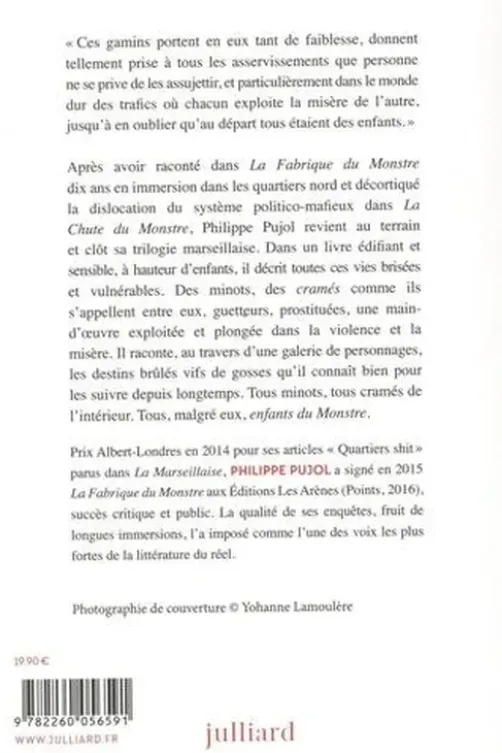 Cramés. Les enfants du Monstre, Philippe Pujol