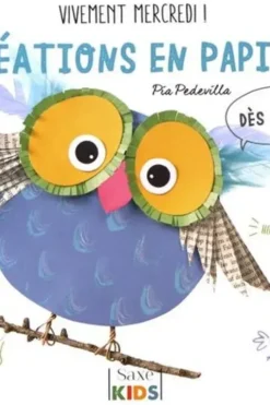 Créations en papier. Vivement mercredi ! Dès 4 ans, Pia Pedevilla