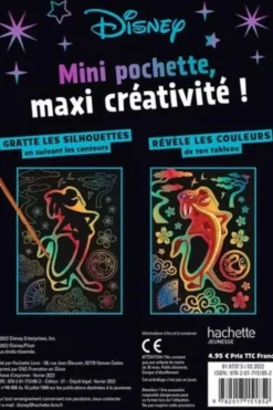 Créatures magiques et Dragons. 5 cartes à gratter et 1 stylet en bois, Disney