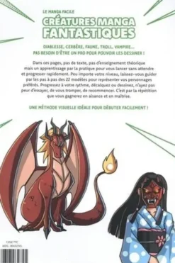 Créatures manga fantastiques. 22 modèles pas à pas, Van Huy Ta