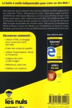 Créer un site web pour les nuls. 10e édition, David A. CROWDER