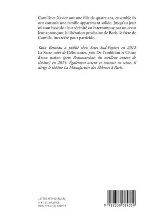 Criminel, Yann Reuzeau