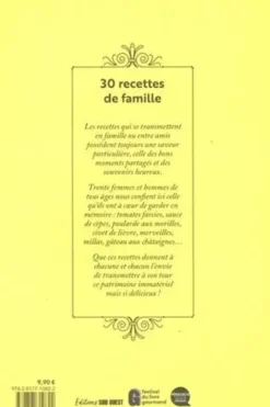 Cuisiner, c'est transmettre. 30 recettes de famille, Sud Ouest