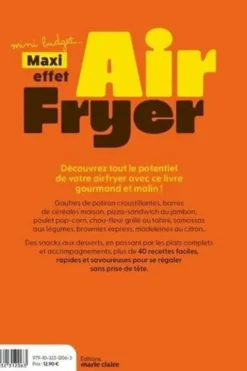 Cuisiner à l'airfryer. 40 recettes pour tous. Rapides, faciles et conviviales, Emmanuelle Iches