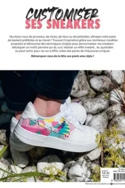 Customiser ses sneakers. + de 30 customisations pour être dans la tendance, Les couleurs de Blanche