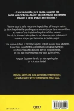 Dans la peau d'une détective privée, Margaux Duquesne