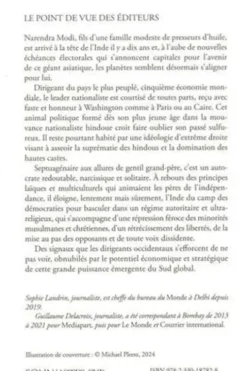Dans la tête de Narendra Modi, Sophie Landrin