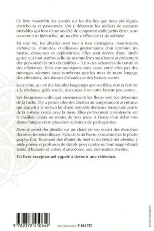 Dans le secret des abeilles, Sylla de Saint-Pierre
