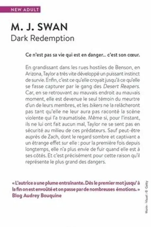Dark Redemption, M.J. Swan