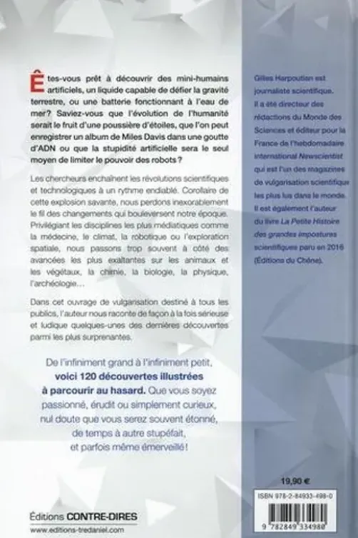 120 découvertes scientifiques récentes, Gilles Harpoutian