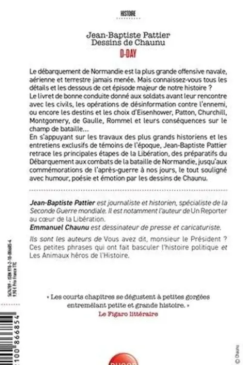 D-Day. Histoires mémorables du Débarquement, Jean-Baptiste Pattier