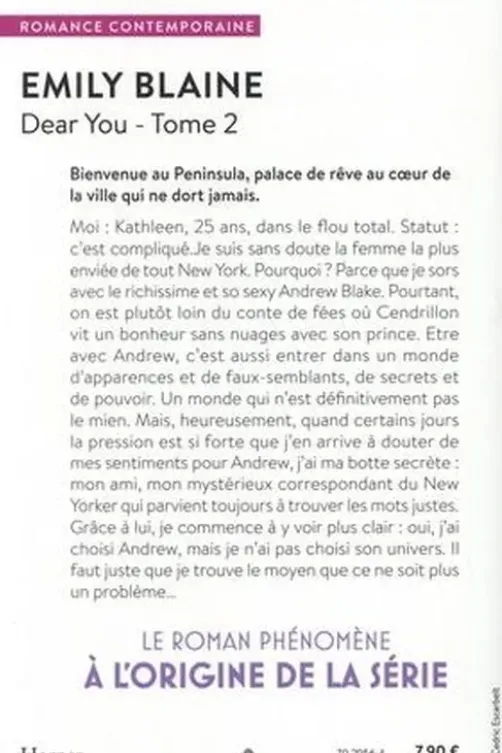 Dear You Tome 2, Emily Blaine