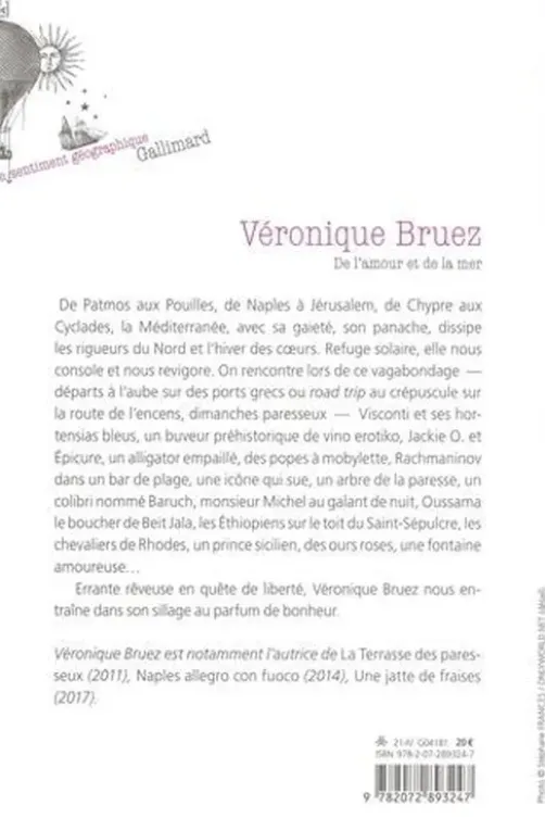 De l'amour et de la mer, Véronique Bruez
