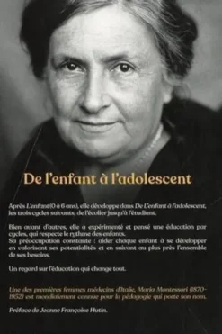 De l'enfant à l'adolescent, Maria Montessori