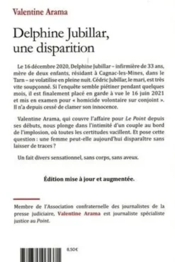 Delphine Jubillar, une disparition. Enquête au coeur d'un fait divers, Edition revue et augmentée, Valentine Arama