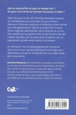 De pain et de lait, Karolina Ramqvist