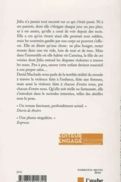 Des abeilles sous la peau, David Machado