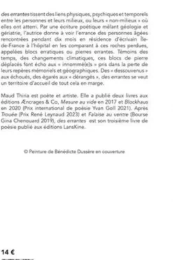 des errantes, Maud Thiria