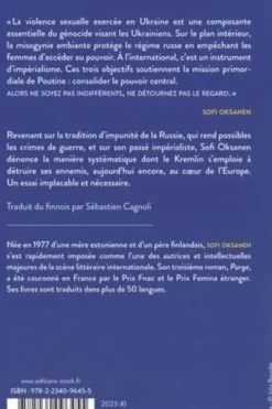 Deux fois dans le même fleuve. La guerre de Poutine contre les femmes, Sofi Oksanen